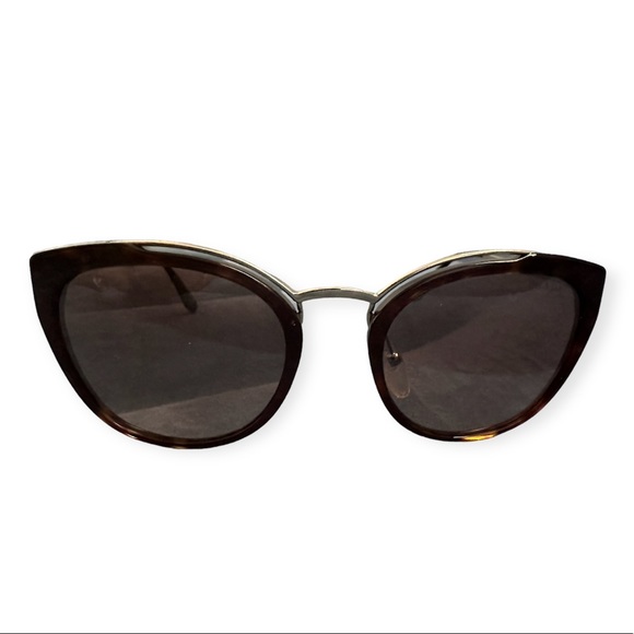 Prada PR 20US Conceptual Brown Sunglasses - Picture 3 of 12